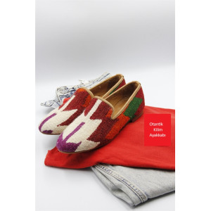 Kadın Kilim Ayakkabı-C