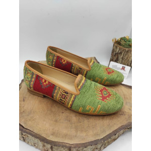 Kadın Kilim Ayakkabı-Otantik AY